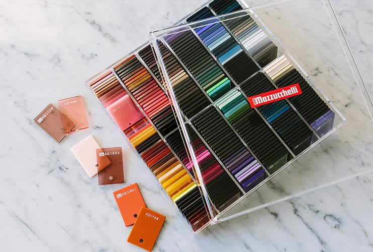 Dal campione di colore alla storia della collezione