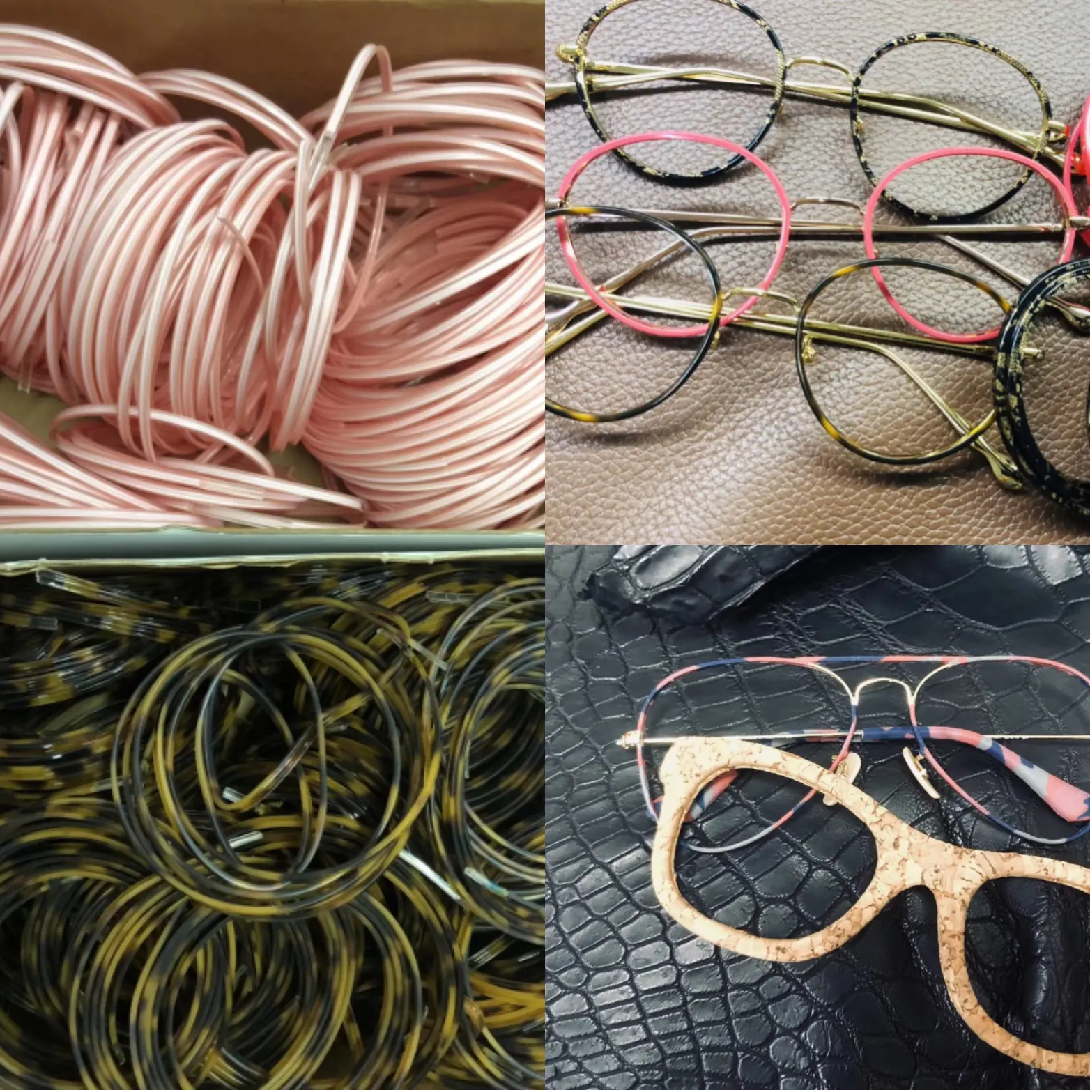Bordo Windsor: acetato sottile sul filo metallico